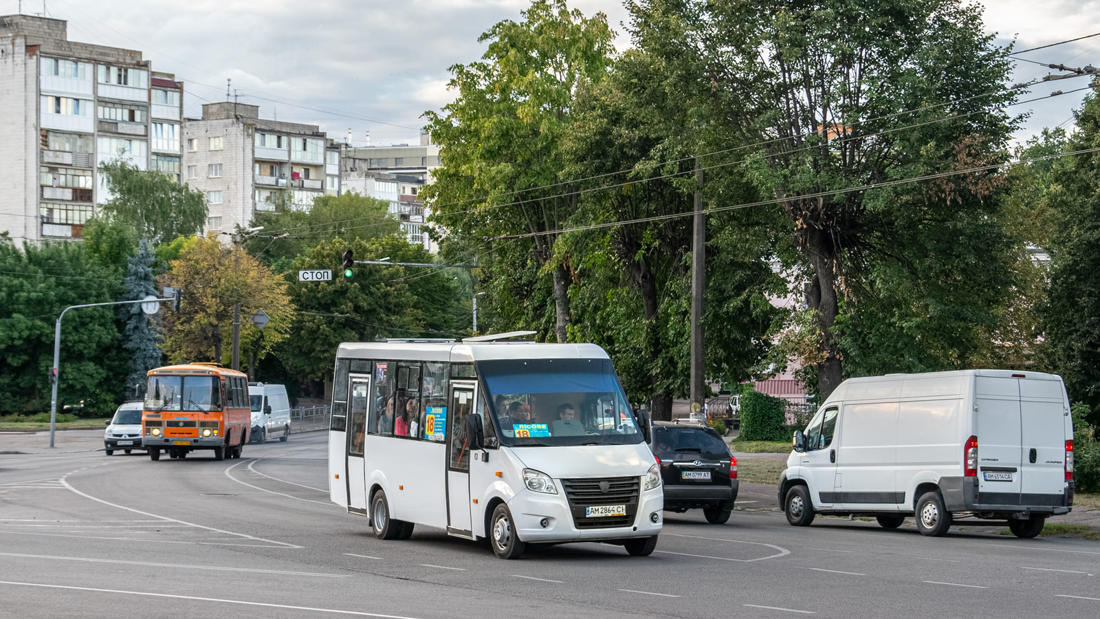 Житомирская область, Рута 25А Нова № AM 2864 CI