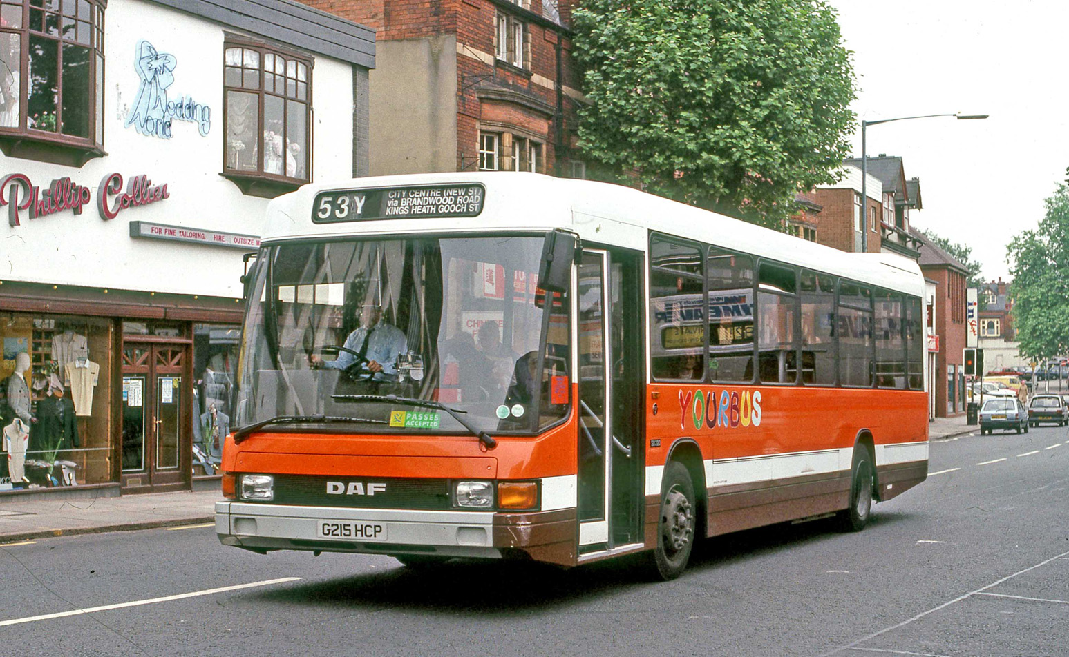 Großbritannien, Optare Nr. G215 HCP