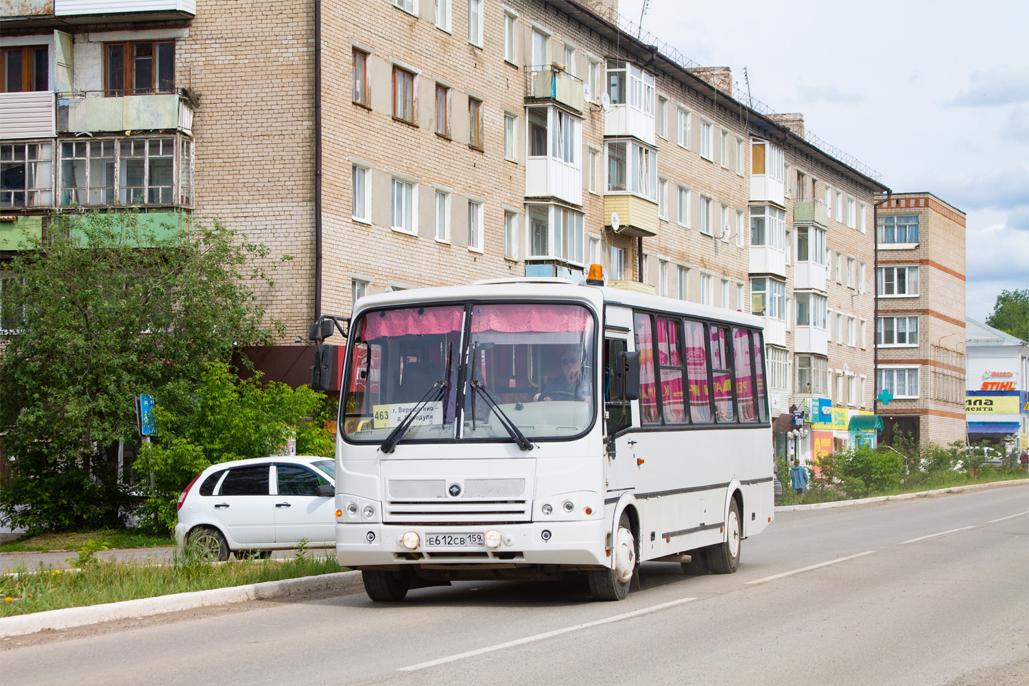 Пермский край, ПАЗ-320412-05 № Е 612 СВ 159