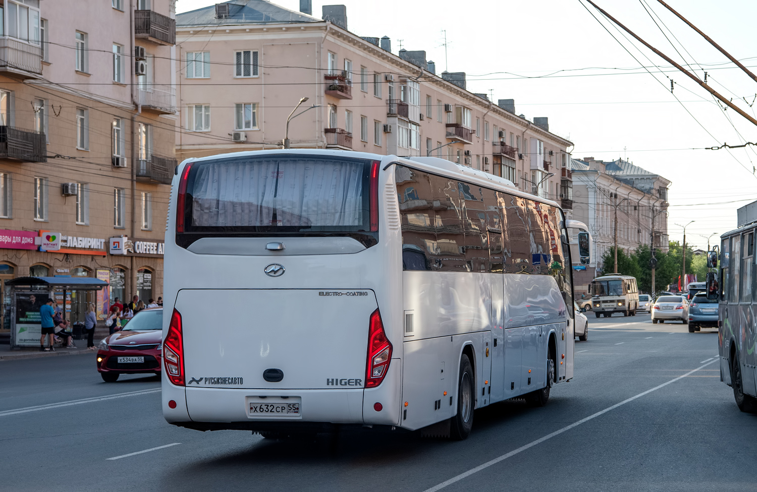Омская область, Higer KLQ6121LTQ № Х 632 СР 55