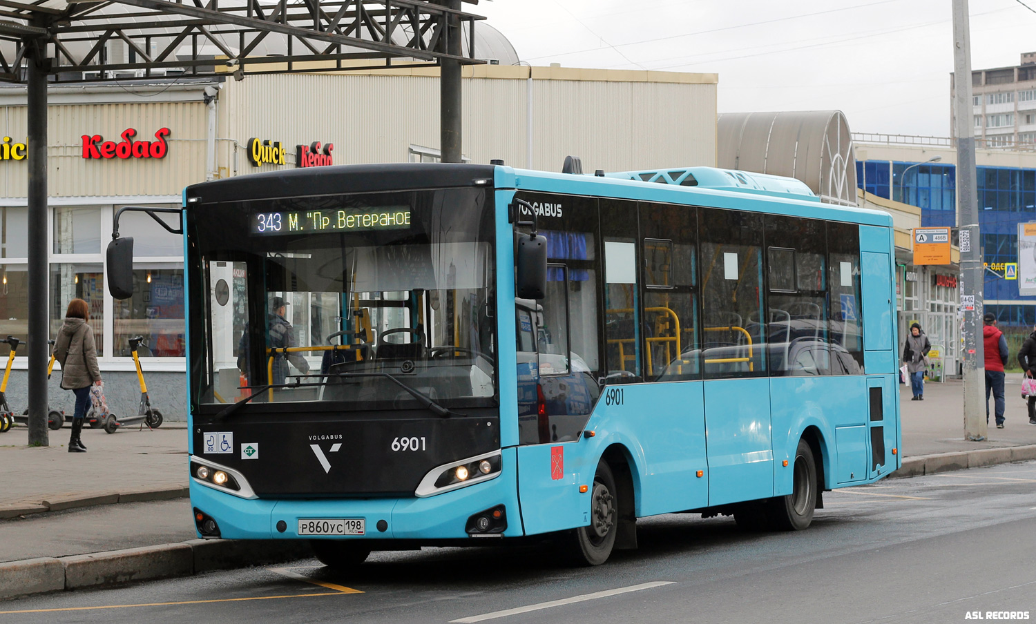 Санкт-Петербург, Volgabus-4298.G4 (LNG) № 6901