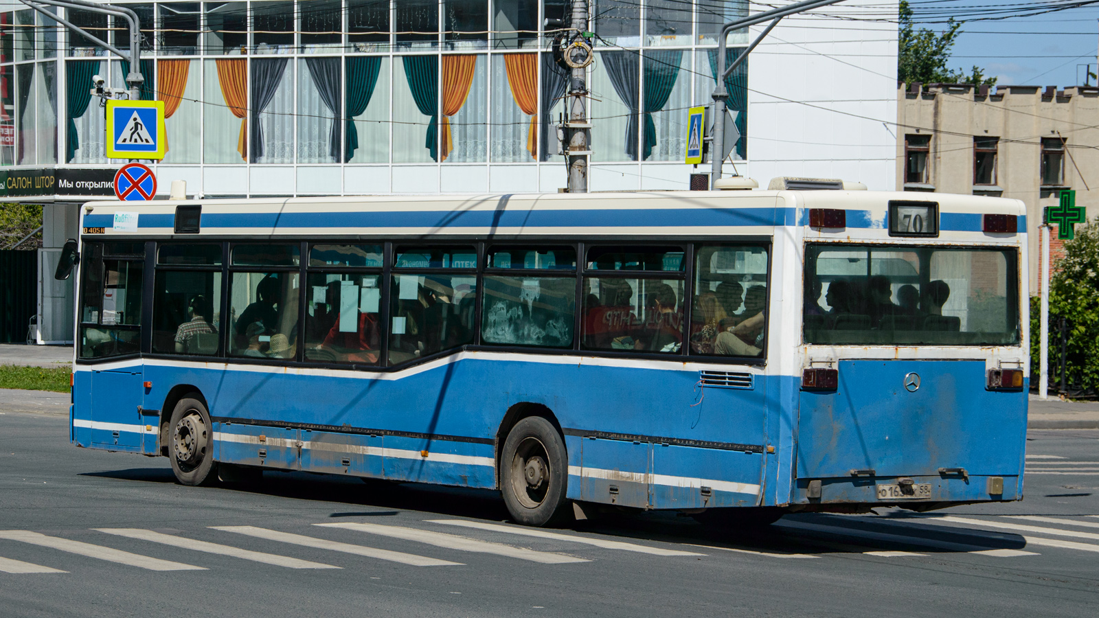 Пензенская область, Mercedes-Benz O405N2 № О 165 МК 58