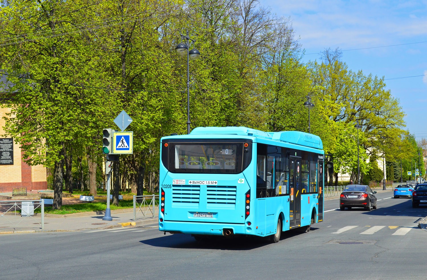 Санкт-Петербург, Volgabus-4298.G4 (CNG) № 10205