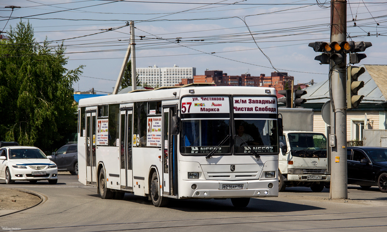 Obwód nowosybirski, NefAZ-5299-10-33 Nr В 216 АР 154
