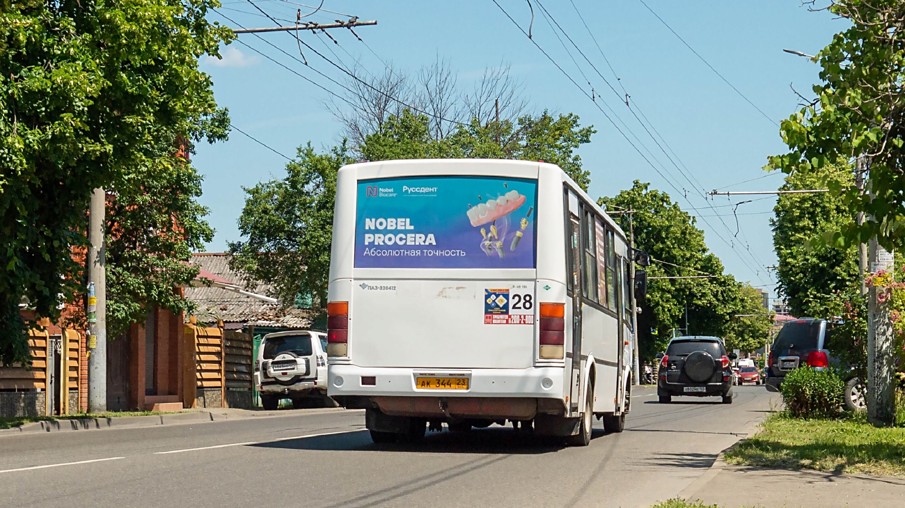 Краснодарский край, ПАЗ-320412-10 № АК 344 23