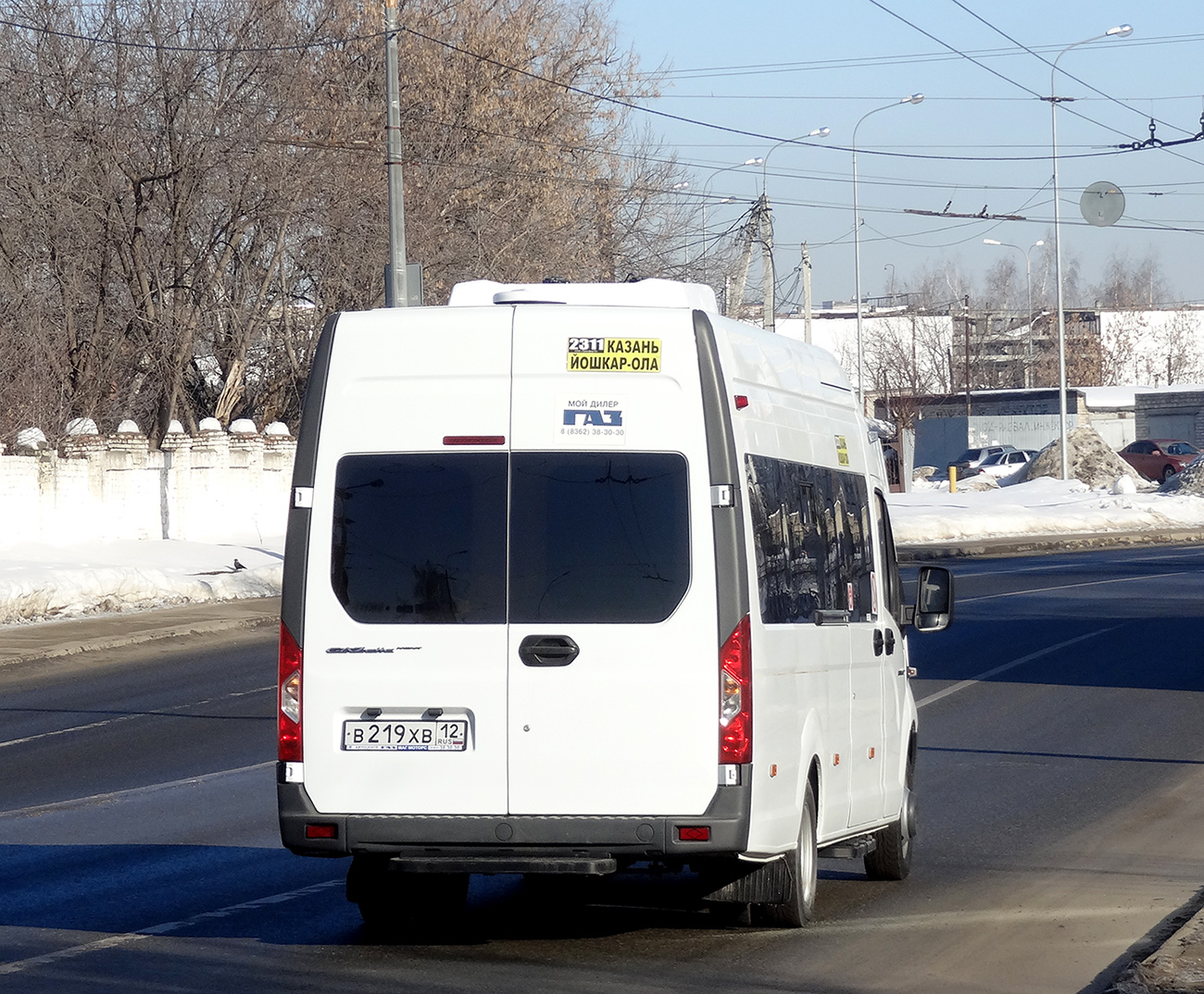 Марий Эл, Луидор-225053 (ГАЗ A65R52, A69R52) № В 219 ХВ 12