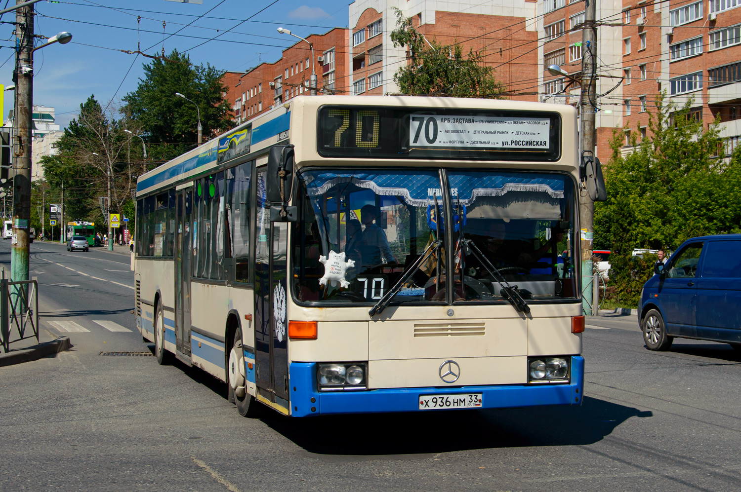 Пензенская область, Mercedes-Benz O405N2 № Х 936 НМ 33