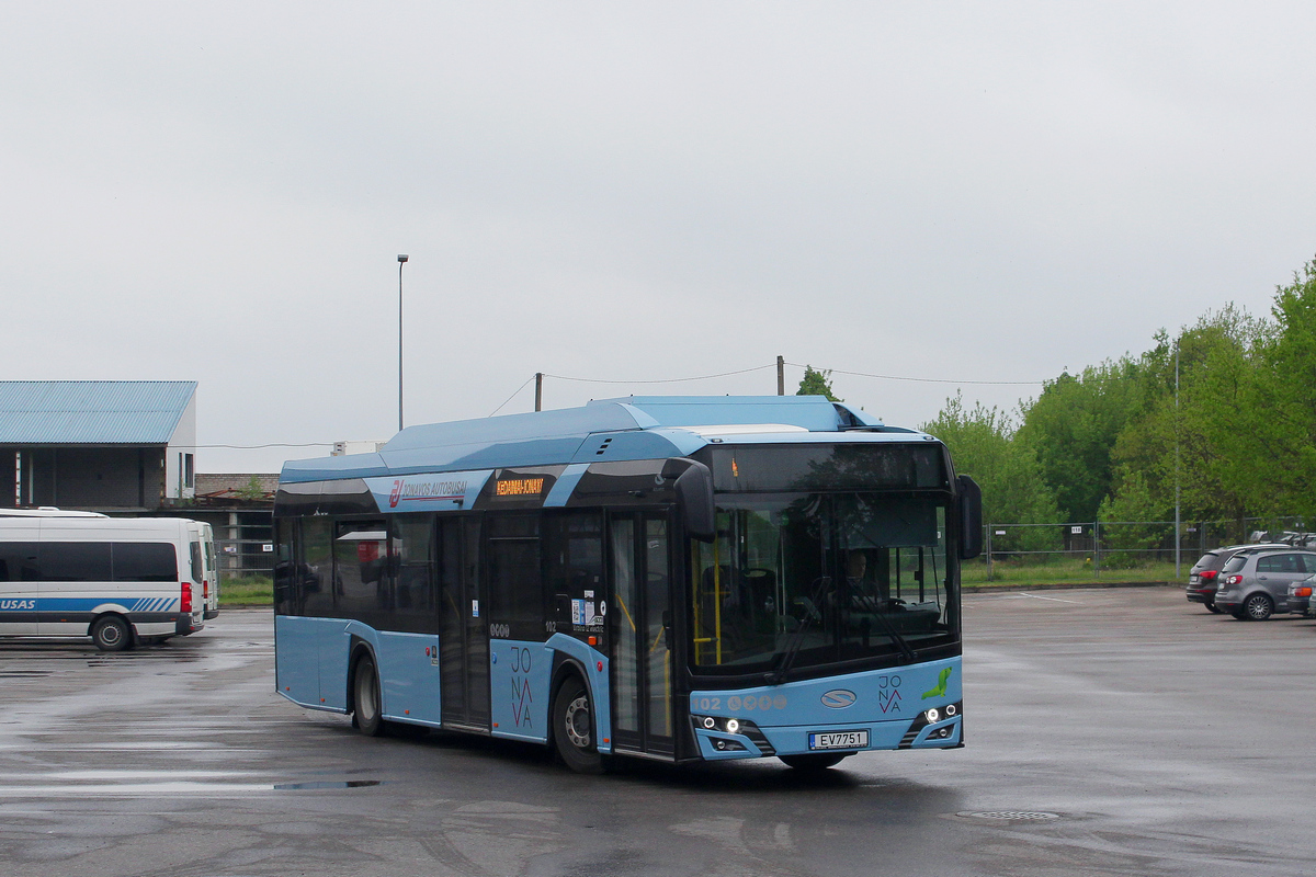 Литва, Solaris Urbino IV 12 electric № 102
