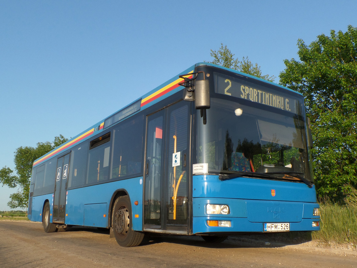 Литва, MAN A21 NL263 № HFM 526