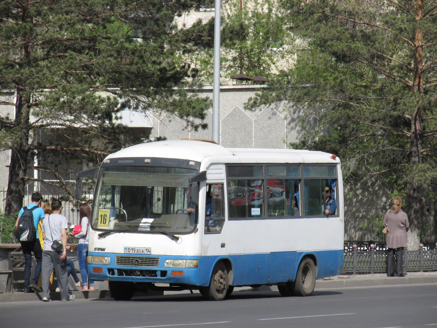Павлодарская область, FAW Jiefang CA6602 № 019 BSA 14
