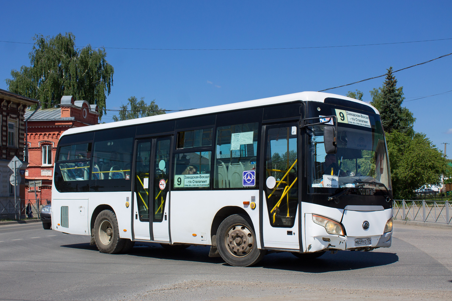 Пермский край, Yutong ZK6852HG № М 659 УО 159
