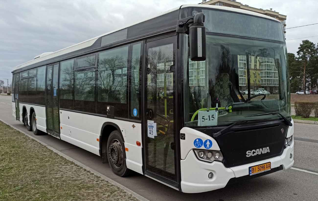 Полтавская область, Scania Citywide LE № BI 5098 AA Полтавская область, Scania Citywide LE № BI 5098 AA