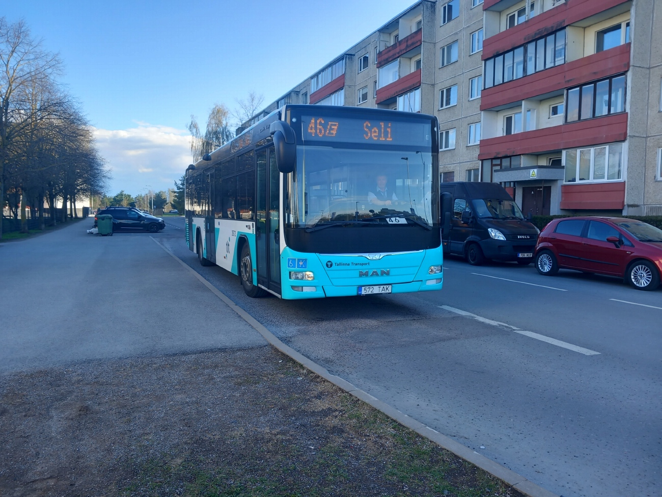 Эстония, MAN A78 Lion's City LE EL293 № 3572