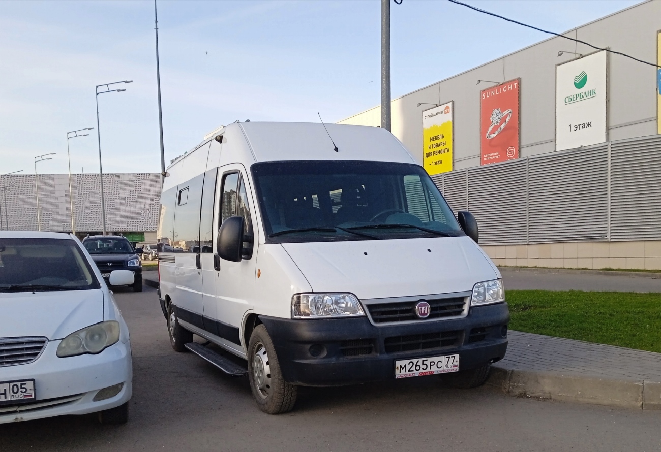 Москва, FIAT Ducato 244 CSMMC, -RT № М 265 РС 77 Москва, FIAT Ducato 244 CSMMC, -RT № М 265 РС 77