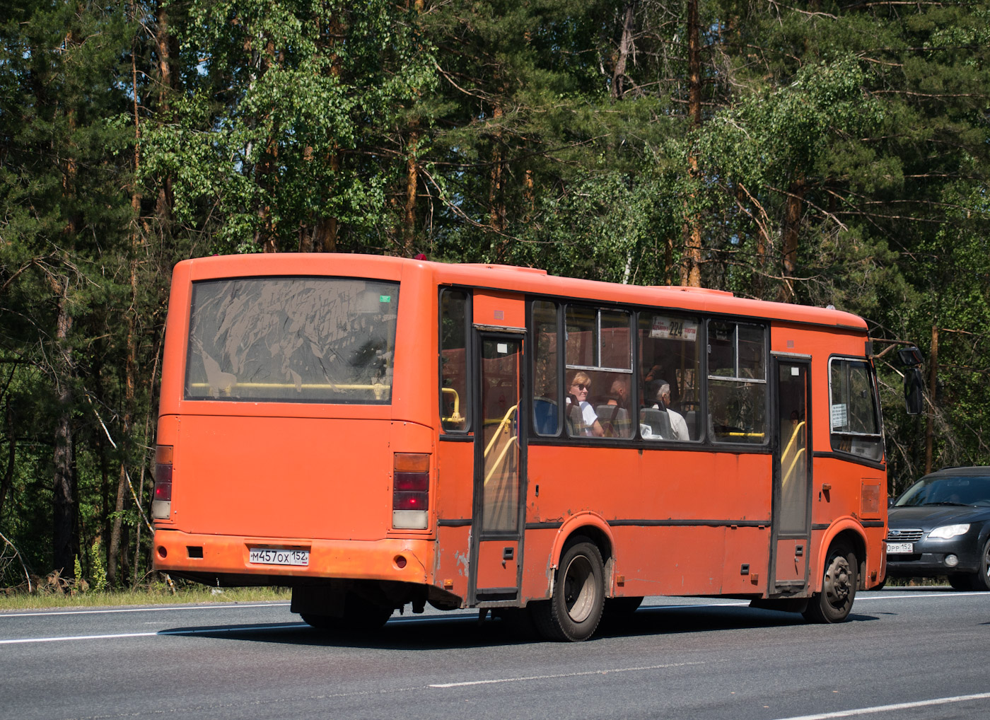 Нижегородская область, ПАЗ-320412-05 № М 457 ОХ 152