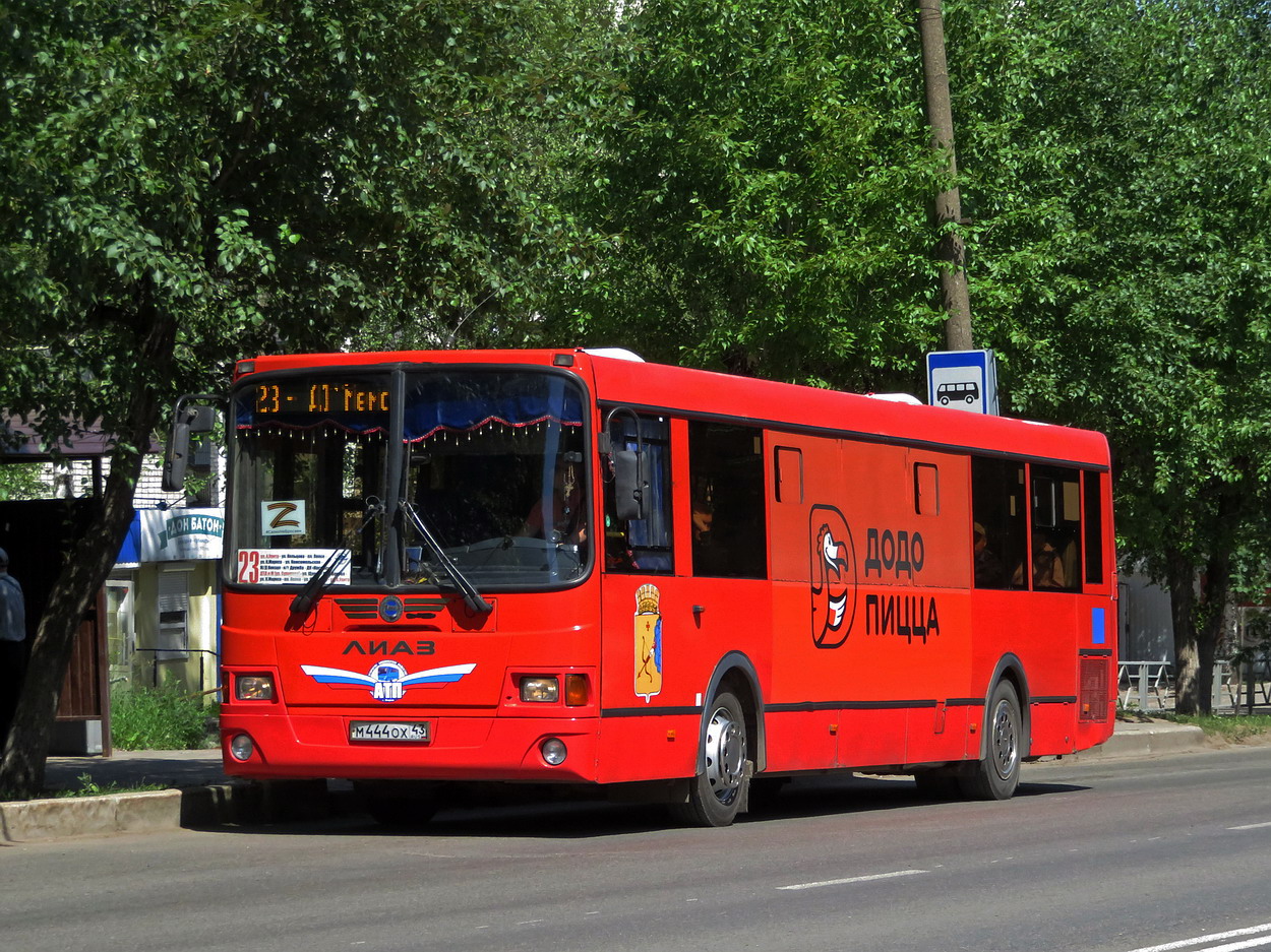 Кировская область, ЛиАЗ-5293.54 № М 444 ОХ 43