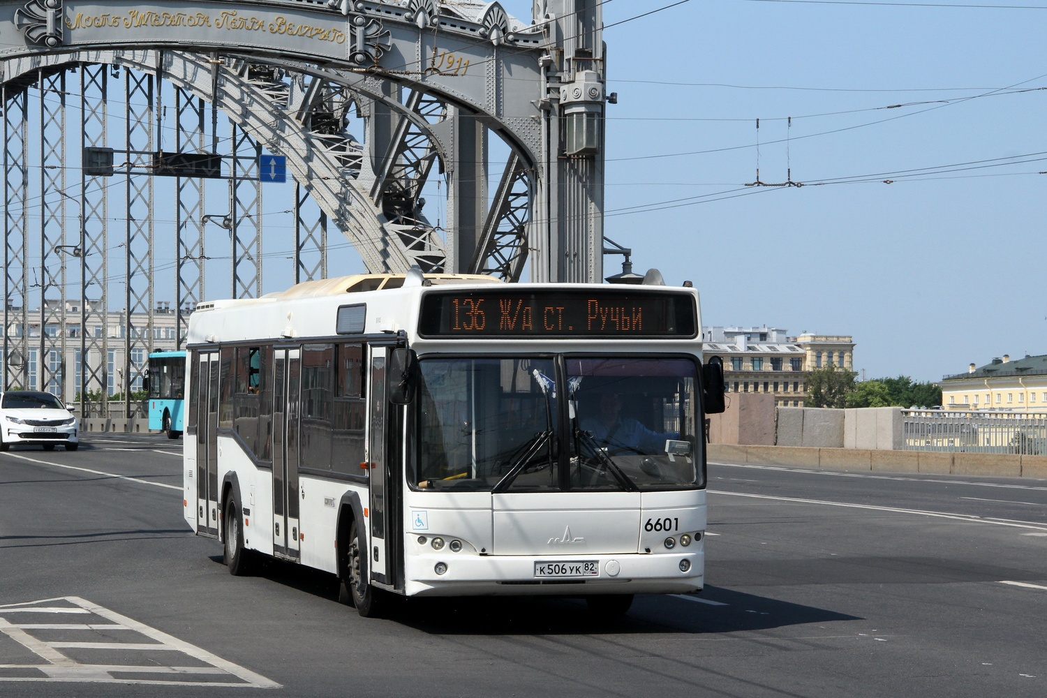 Sankt Petersburg, MAZ-103.486 Nr. 6601