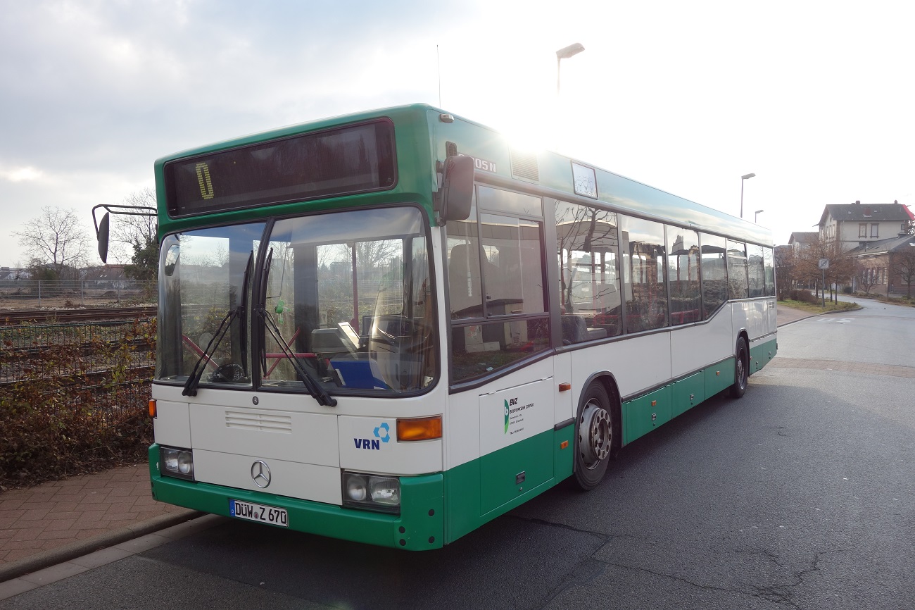 Рейнланд-Пфальц, Mercedes-Benz O405N2 № DÜW-Z 670