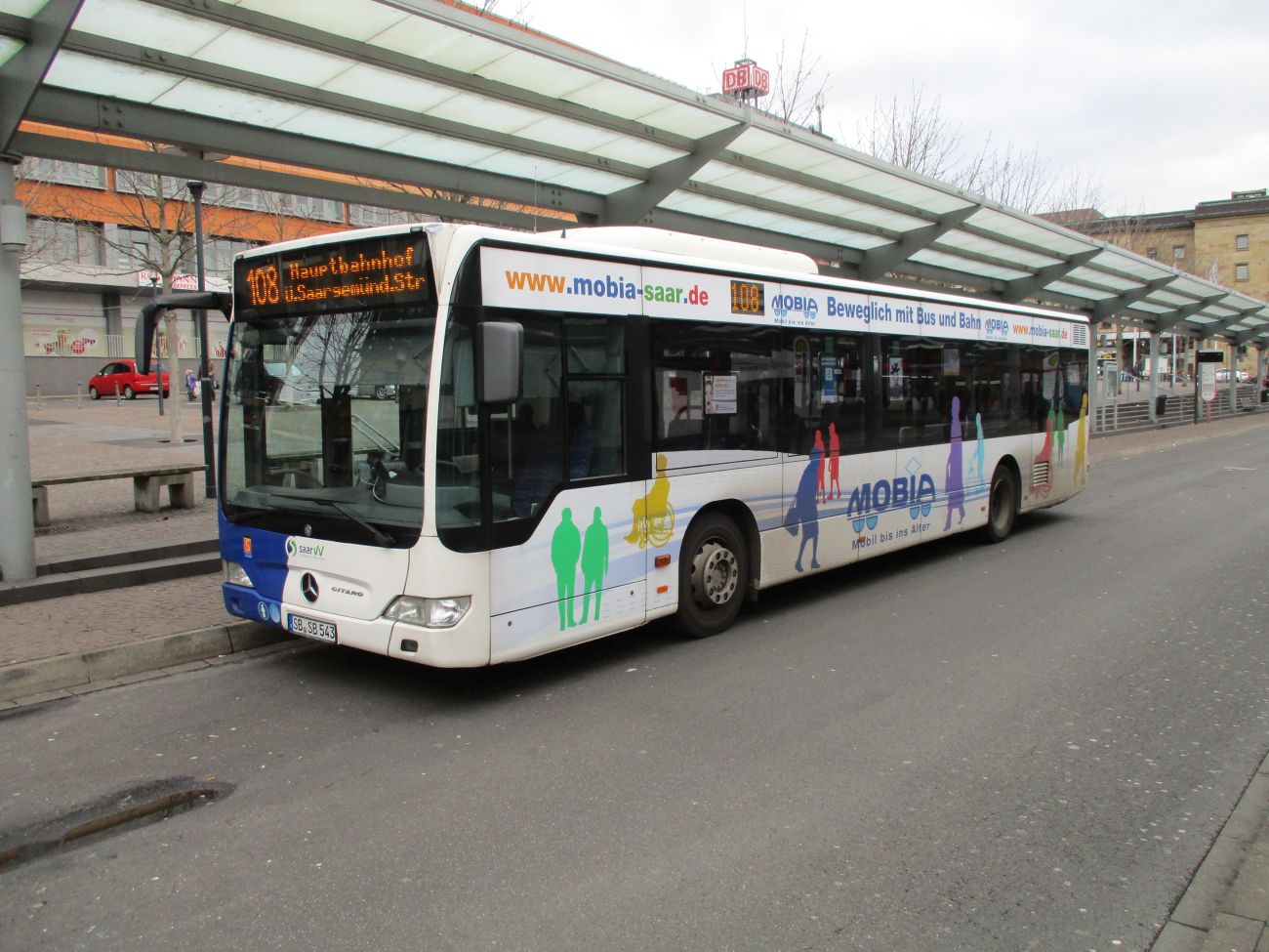 Saarland, Mercedes-Benz O530 Citaro facelift # 543