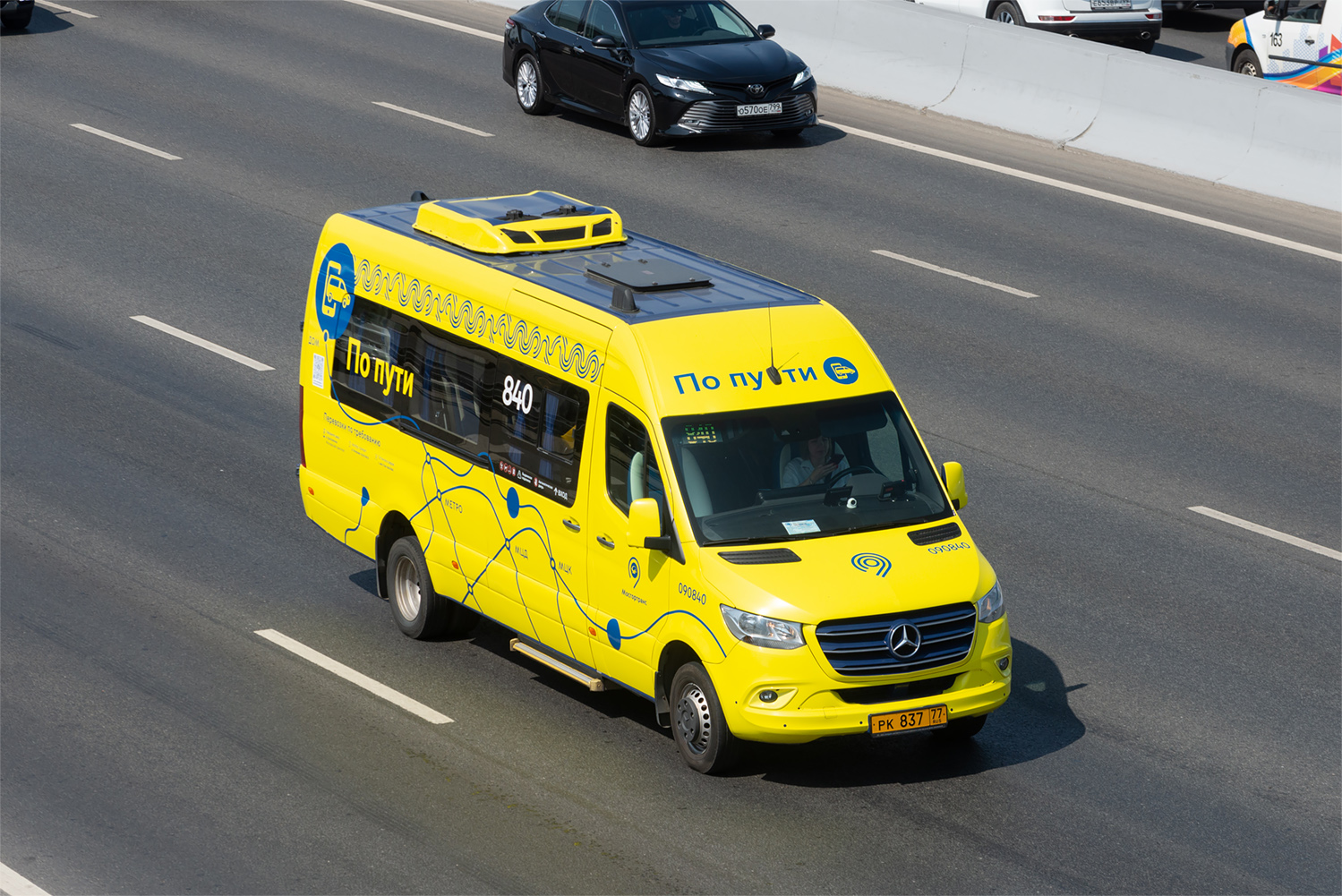 Москва, Луидор-223603 (MB Sprinter) № 090840