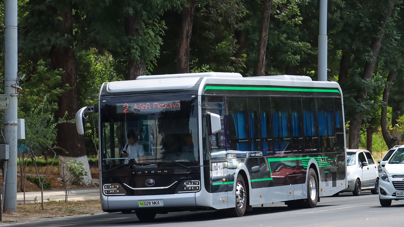 Узбекистан, Yutong ZK6126BEVG № 07611 Узбекистан, Yutong ZK6126BEVG № 07611