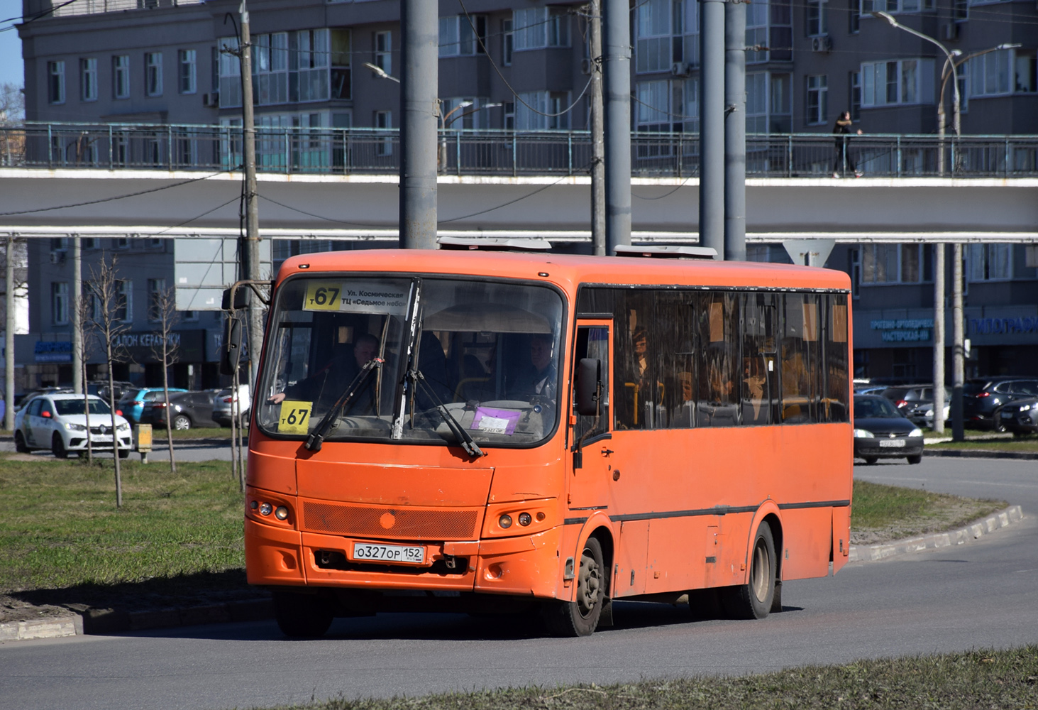 Карта автобуса 152