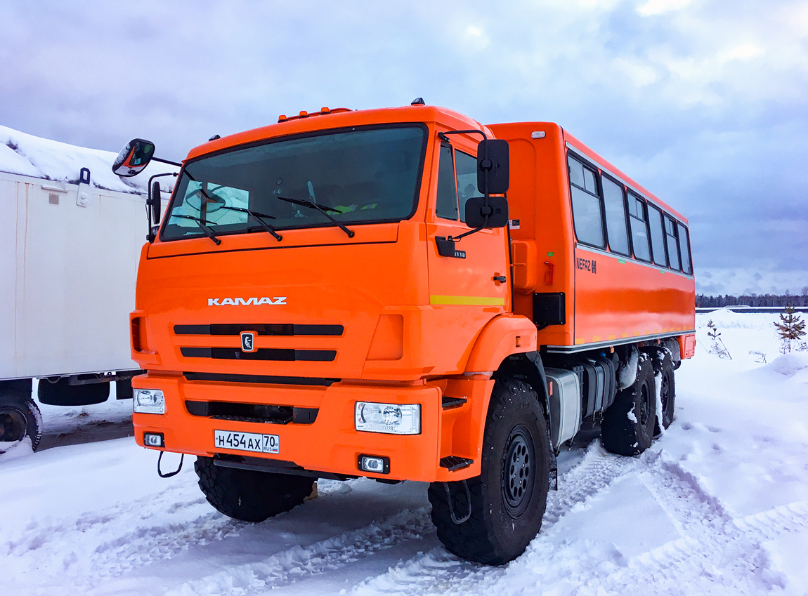 Томская область, НефАЗ-4208-34 № Н 454 АХ 70