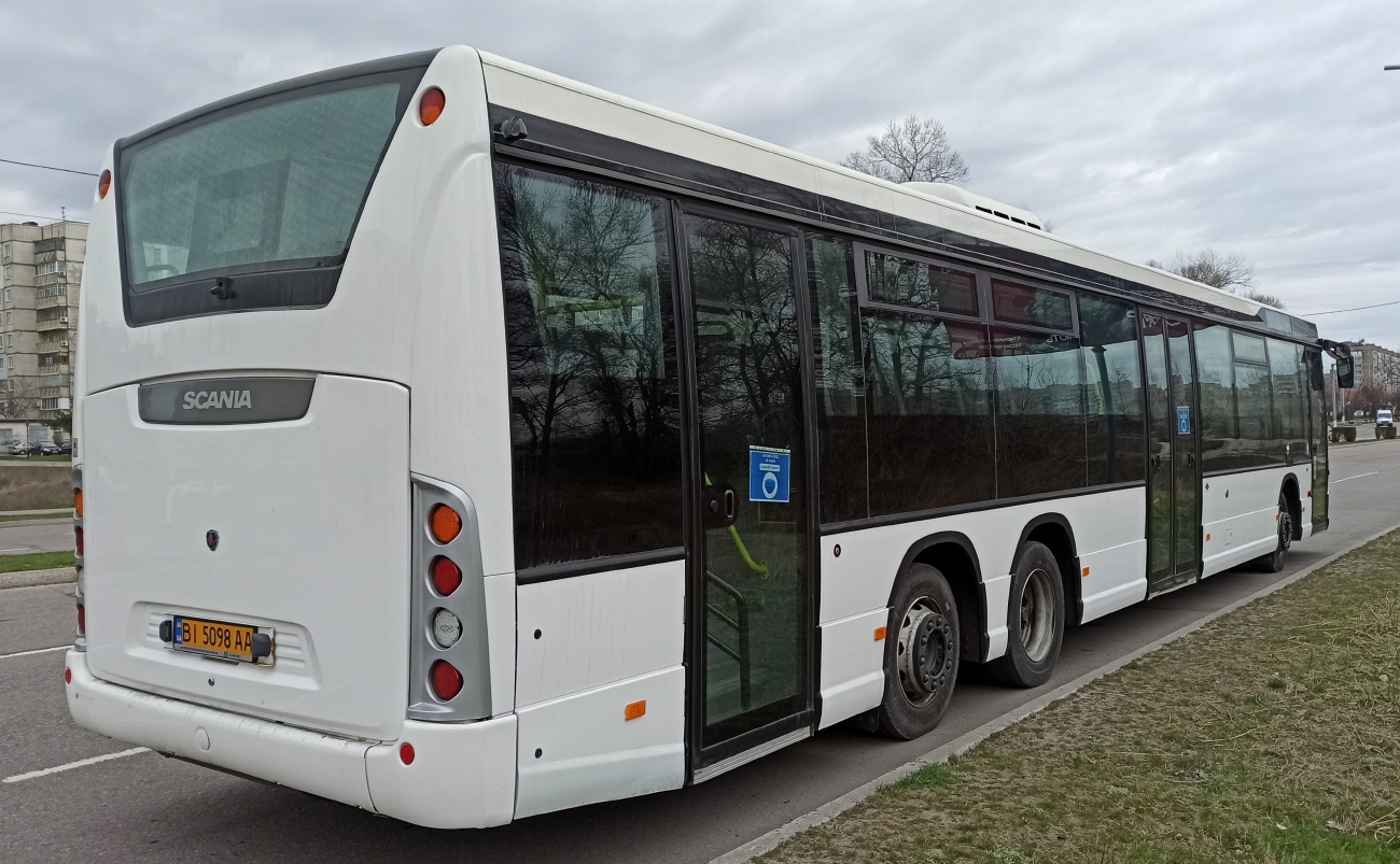 Полтавская область, Scania Citywide LE № BI 5098 AA Полтавская область, Scania Citywide LE № BI 5098 AA