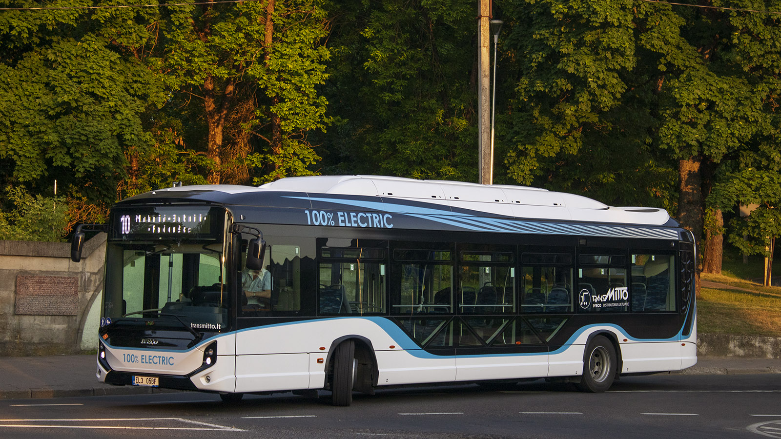 Литва, IVECO E-Way 12M № 4624