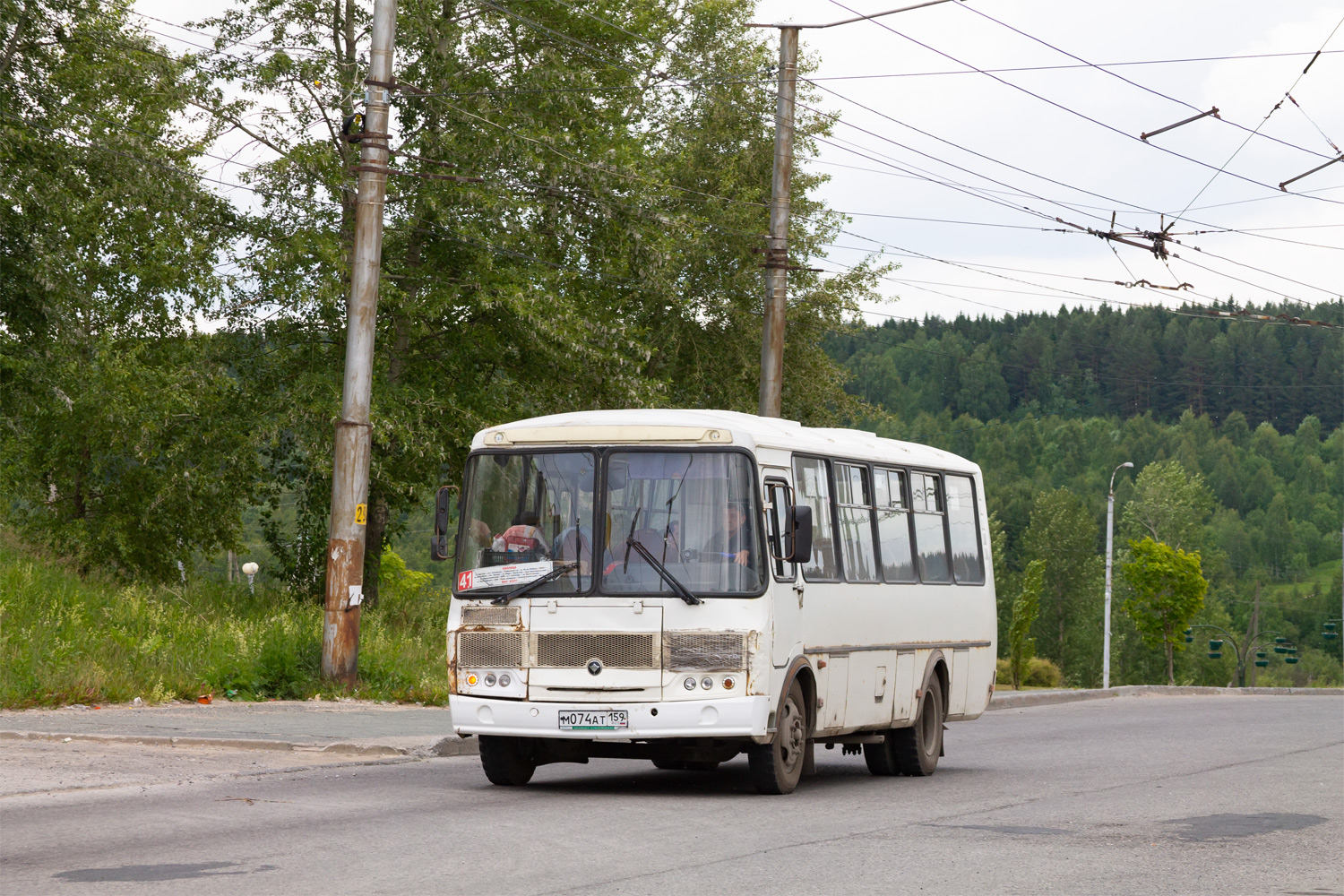 74 автобус пермь карта