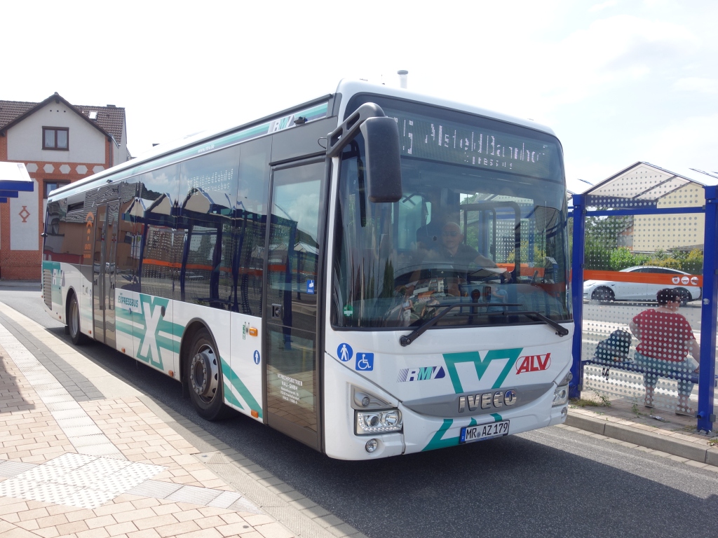 Гессен, IVECO Crossway LE 12M № MR-AZ 179
