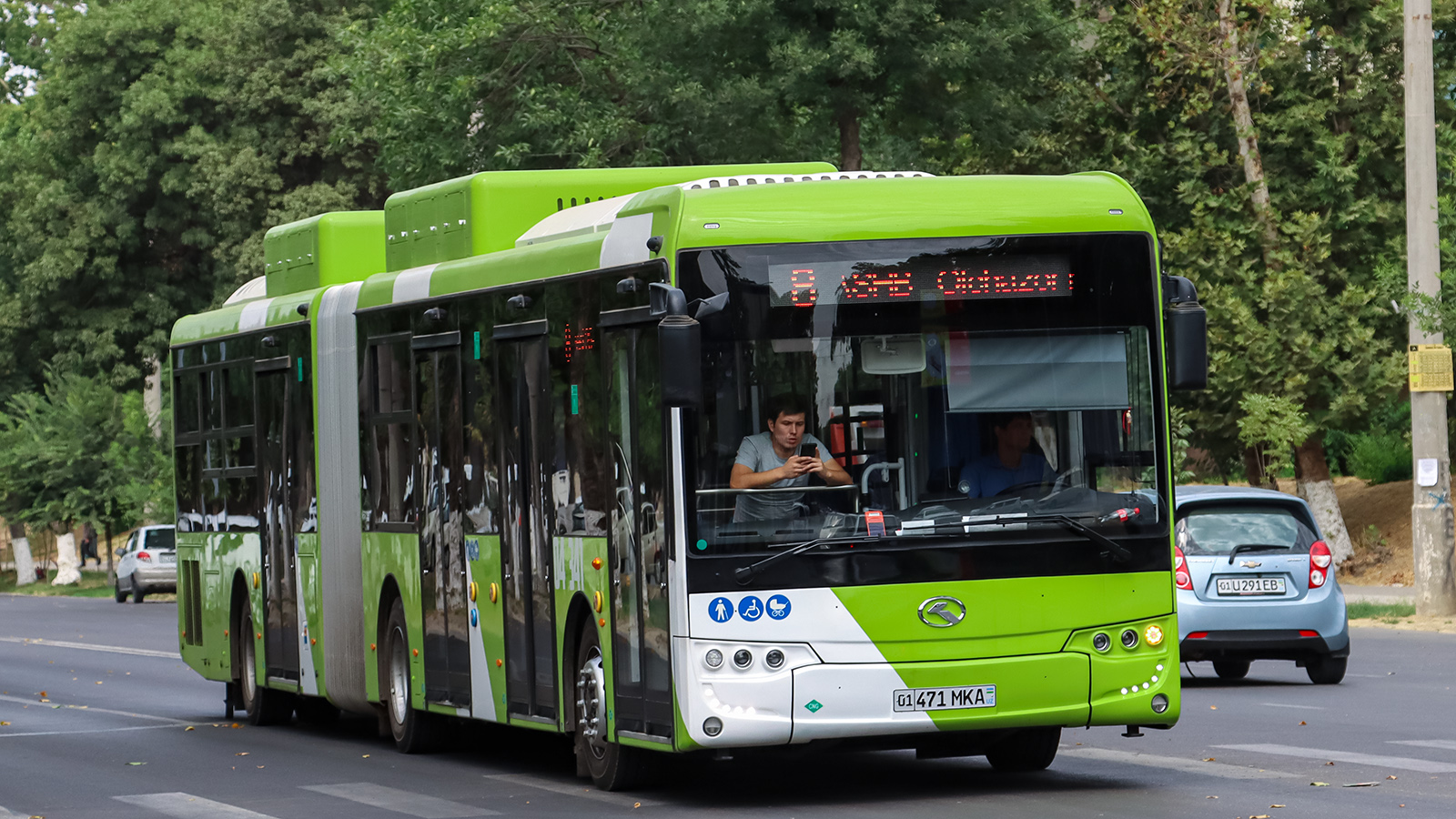 Узбекистан, King Long XMQ6180G № 04341