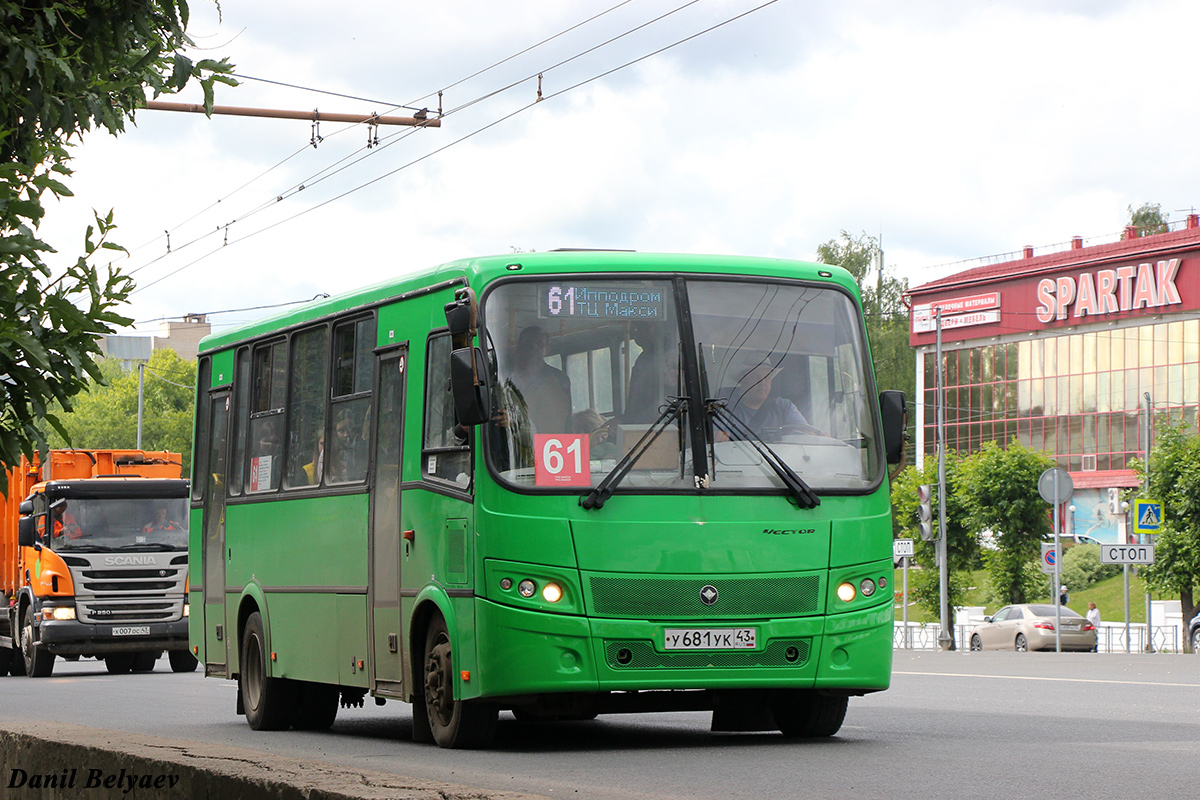Кировская область, ПАЗ-320412-04 "Вектор" № У 681 УК 43