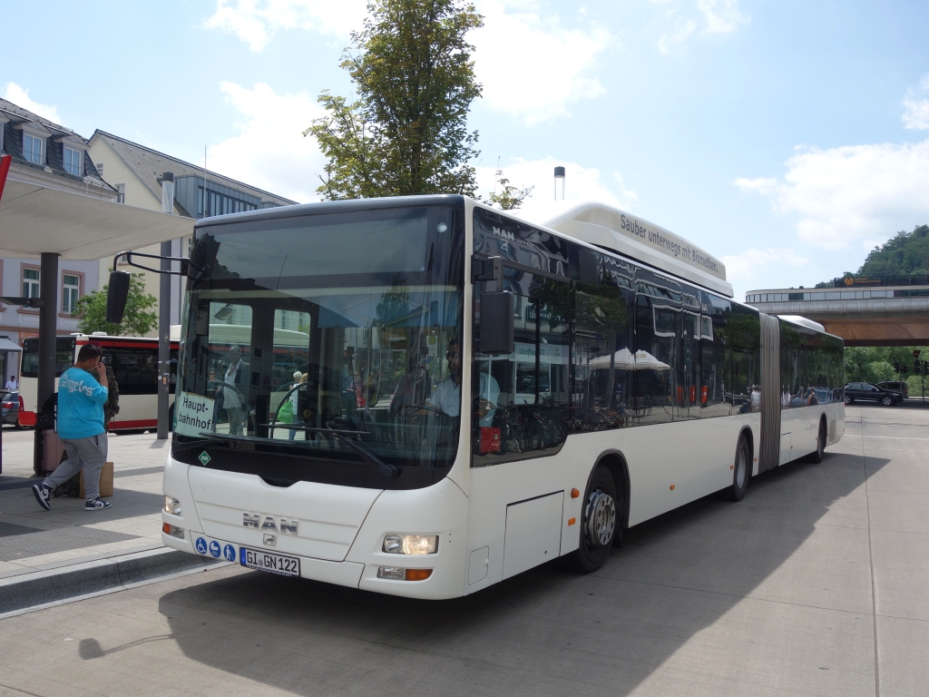 Гессен, MAN A23 Lion's City G NG313 CNG № 122