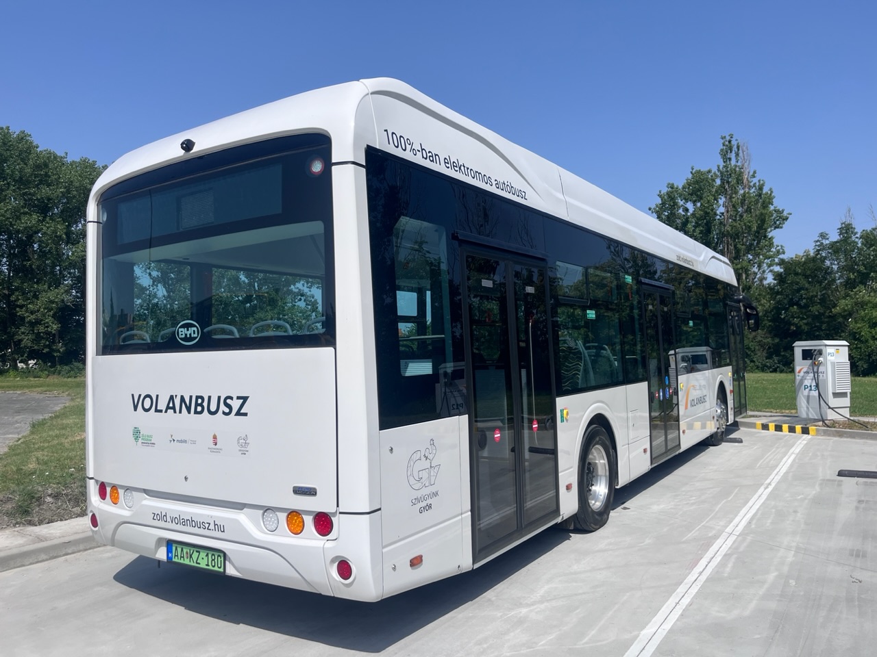Венгрия, BYD K9UD № AA KZ-180