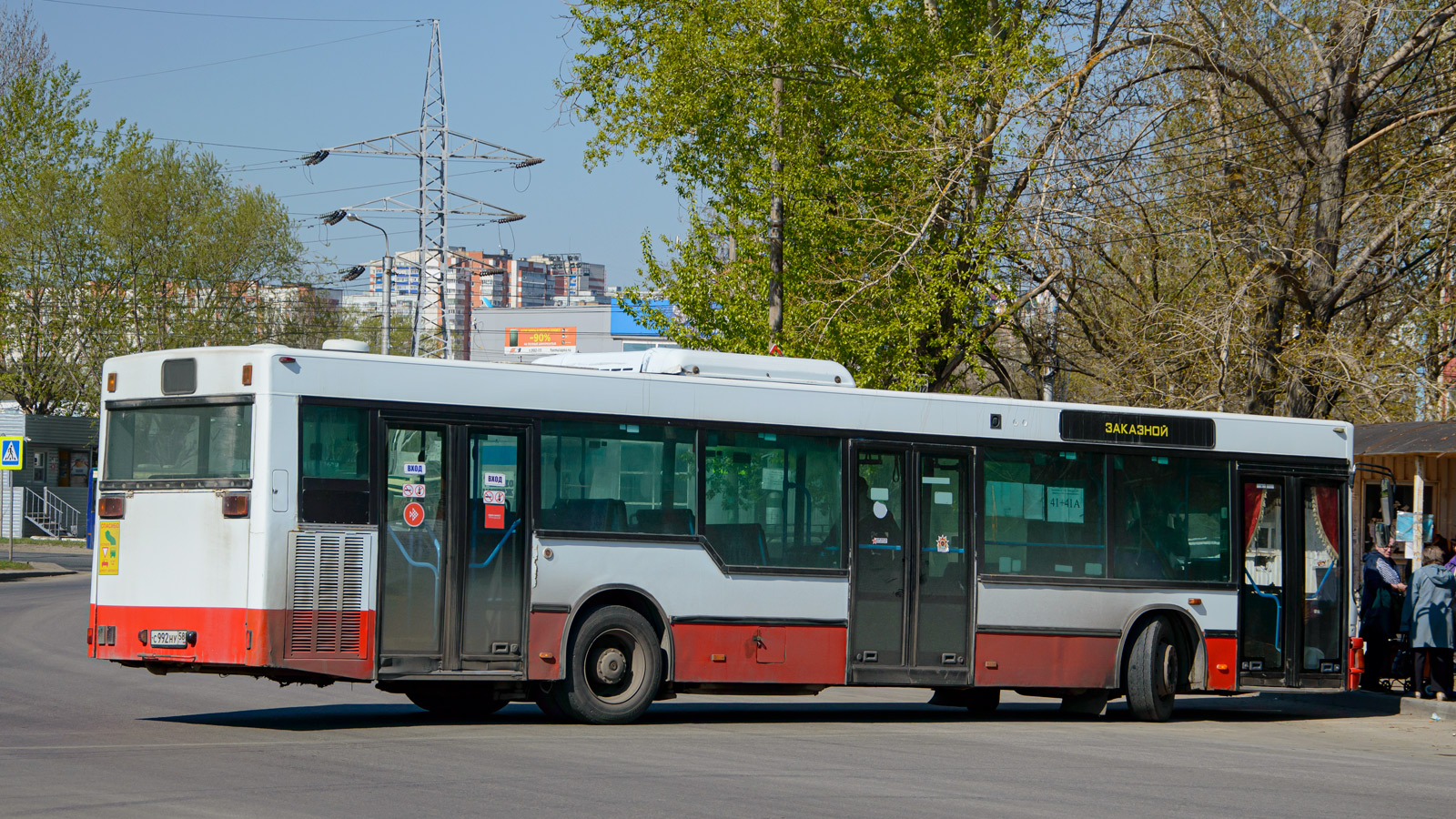 Пензенская область, MAN A10 NL262 № С 992 НУ 58