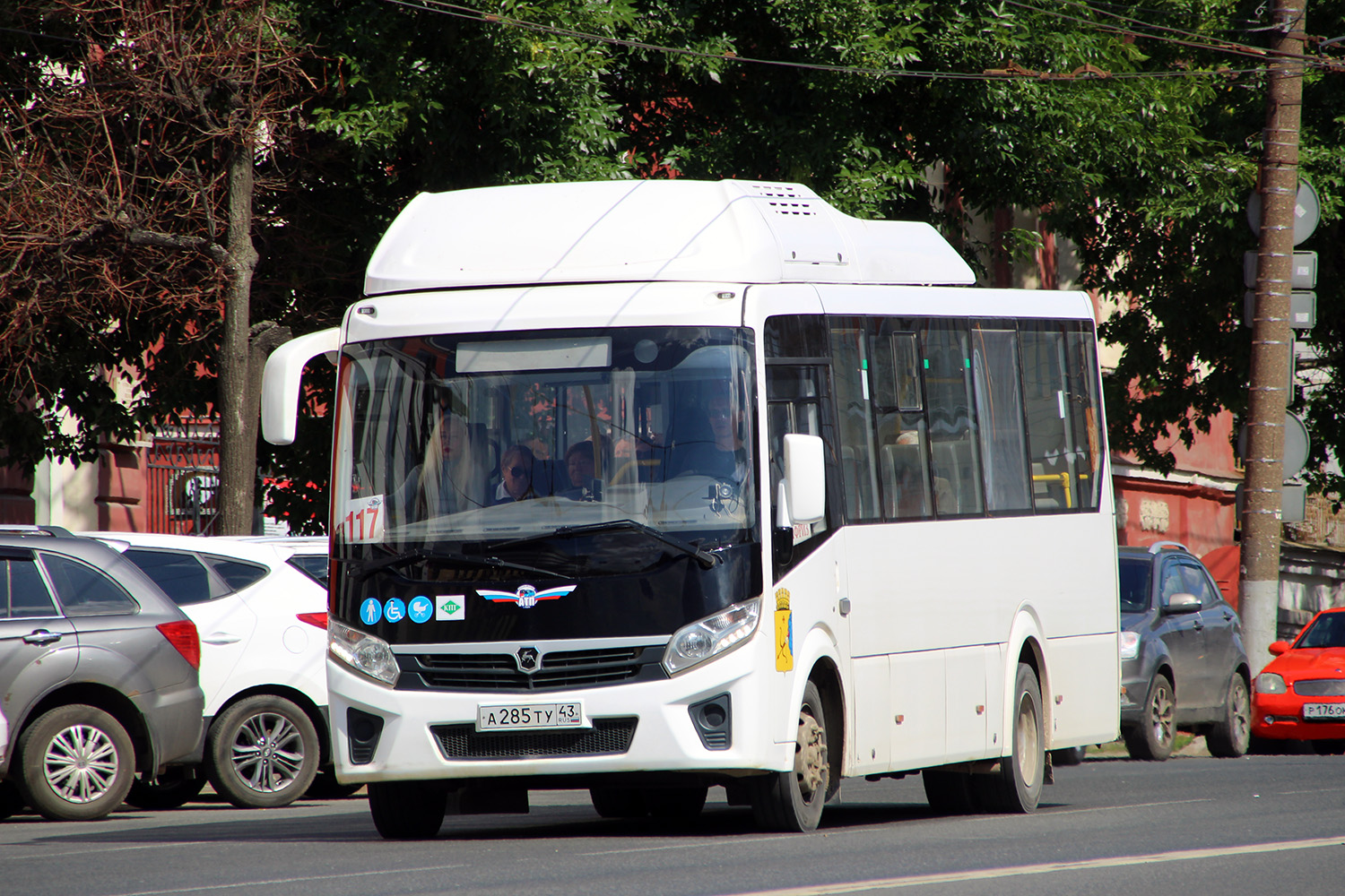 Кировская область, ПАЗ-320415-14 "Vector Next" № А 285 ТУ 43