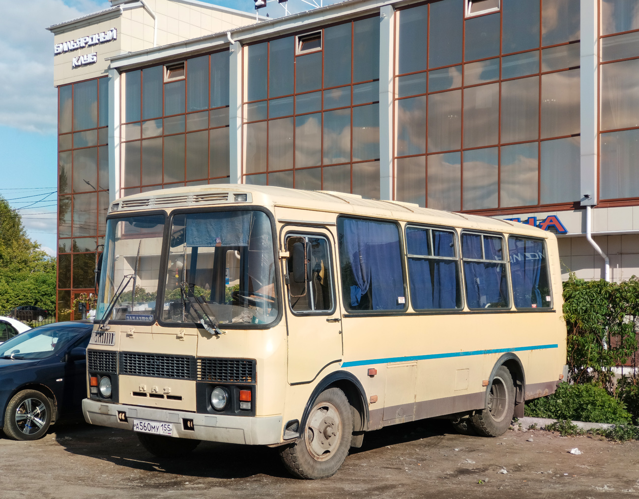 Омская область, ПАЗ-32053 № А 560 МУ 155