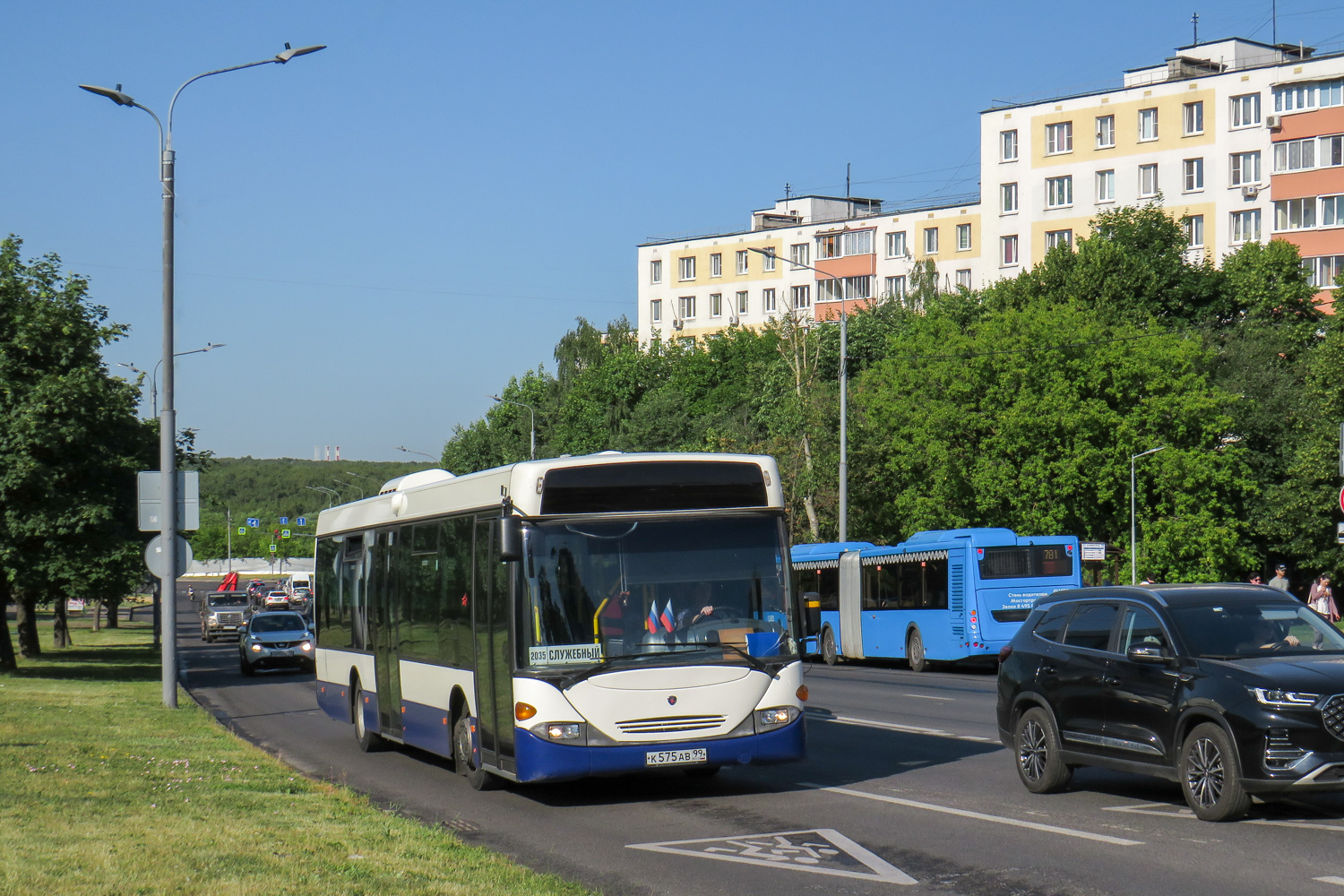 Москва, Scania OmniLink I (Скания-Питер) № К 575 АВ 99