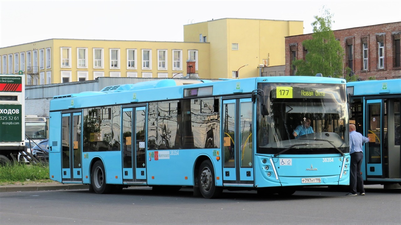 Санкт-Петербург, МАЗ-203.947 № 38354