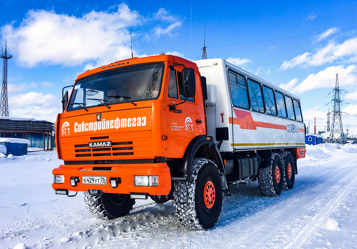 Obwód tomski, NefAZ-4208-10-30 Nr Е 429 УТ 70