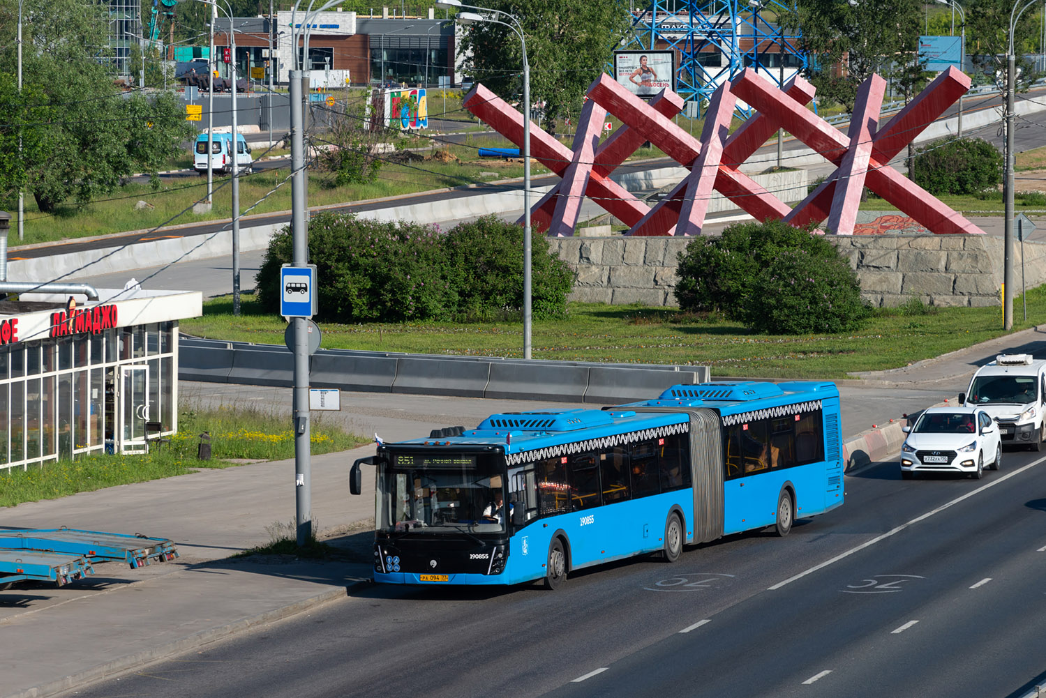Москва, ЛиАЗ-6213.65 № 190855