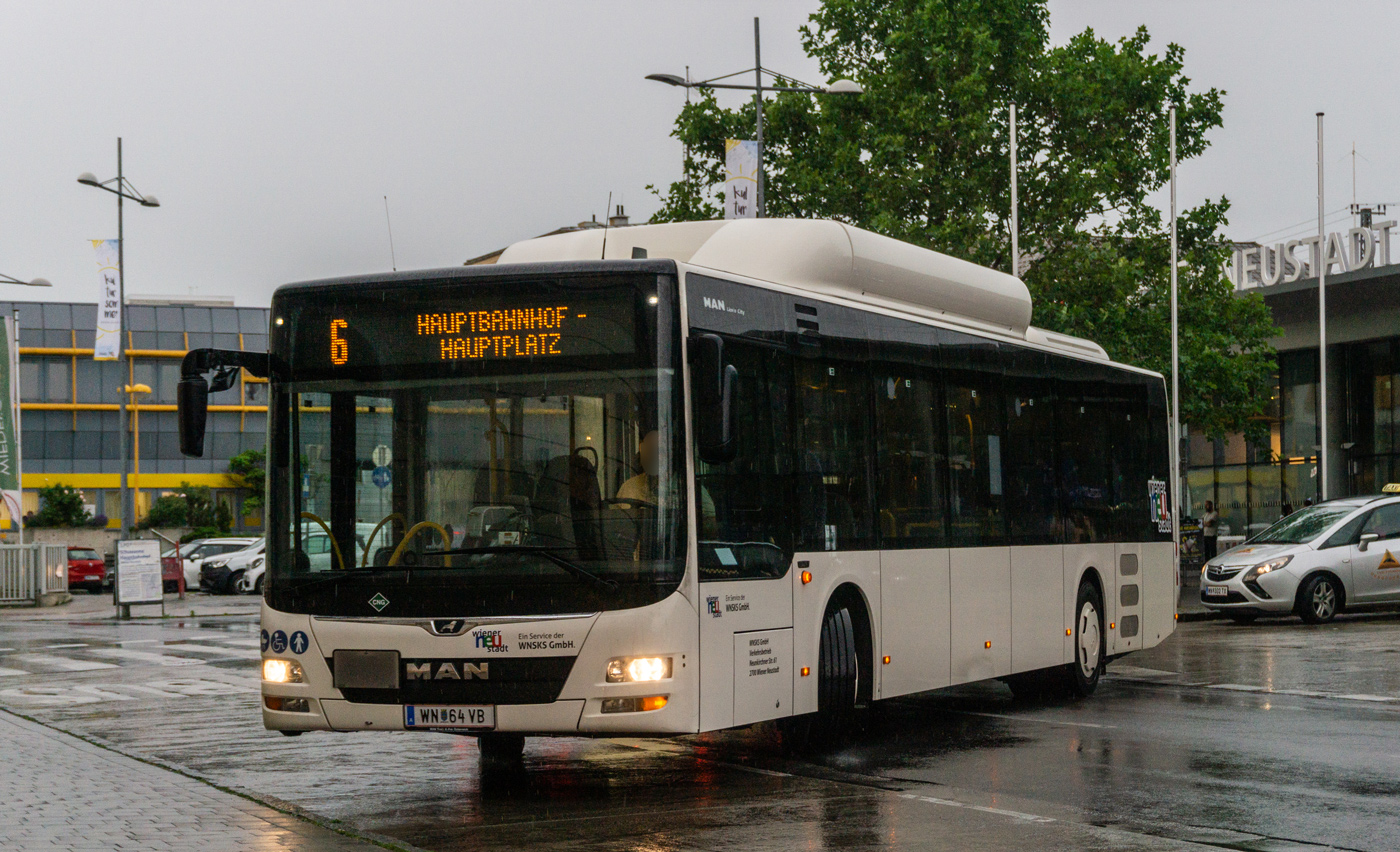 Австрия, MAN A21 Lion's City NL313 CNG № WN 64 VB