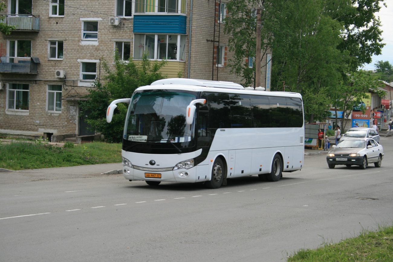 Хабаровский край, Yutong ZK6938HB9 № 01