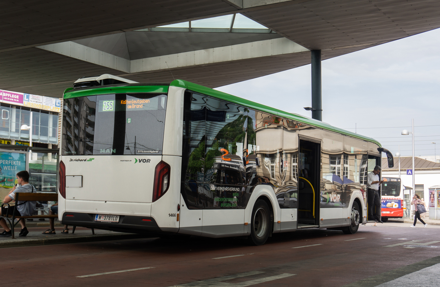 Австрия, MAN 12C Lion's City 12 NL330 EfficientHybrid № 1466