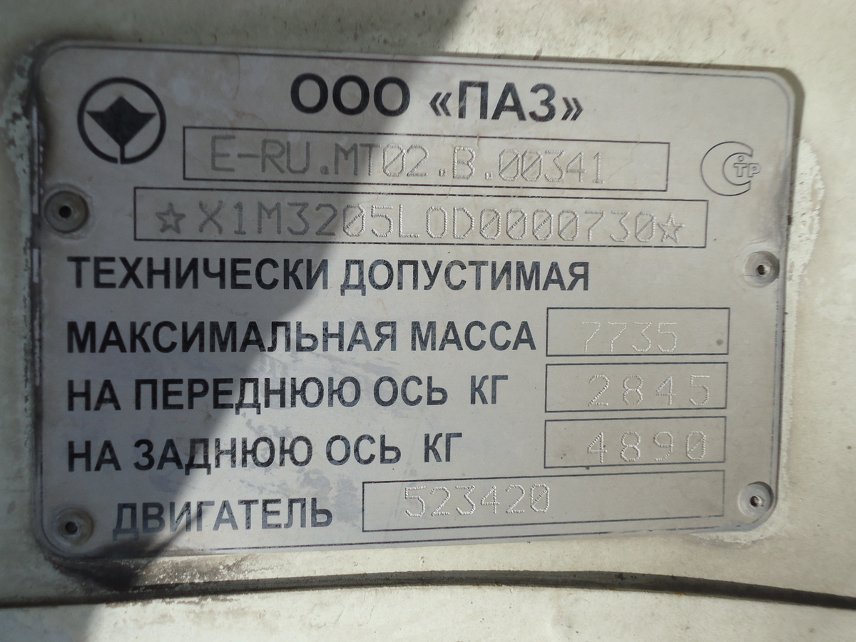 Томская область, ПАЗ-32054 № Х 894 НА 96