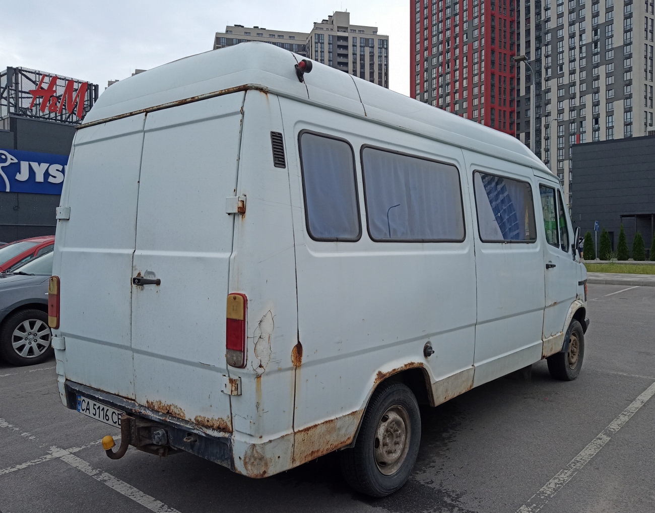 Черкасская область, Mercedes-Benz T1 209D № CA 5116 CB