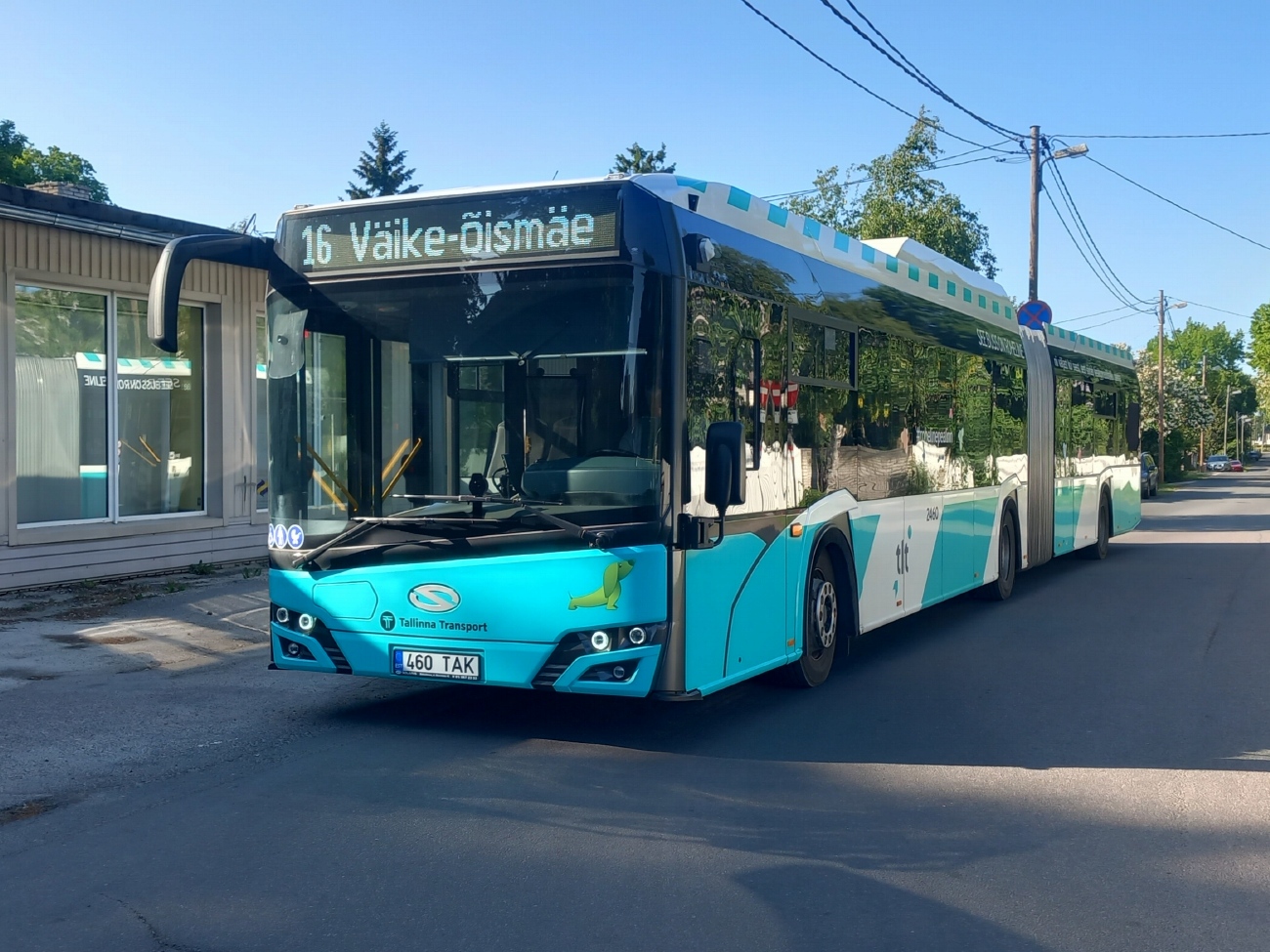 Эстония, Solaris Urbino IV 18 CNG № 2460