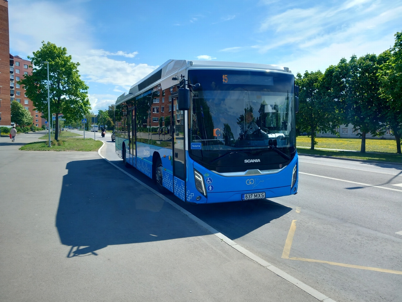 Эстония, Fencer f1 CNG № 637 MXS