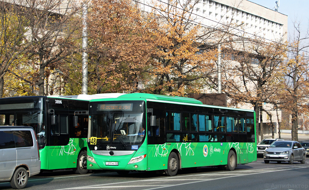 Almaty, Yutong ZK6118HGA # 1822